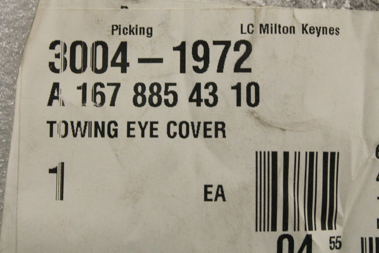 Mercedes-Benz GLE towing eye cover A1678854310
