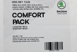 Skoda Fabia Yeti Roomster accessory interior comfort pack 000061122E