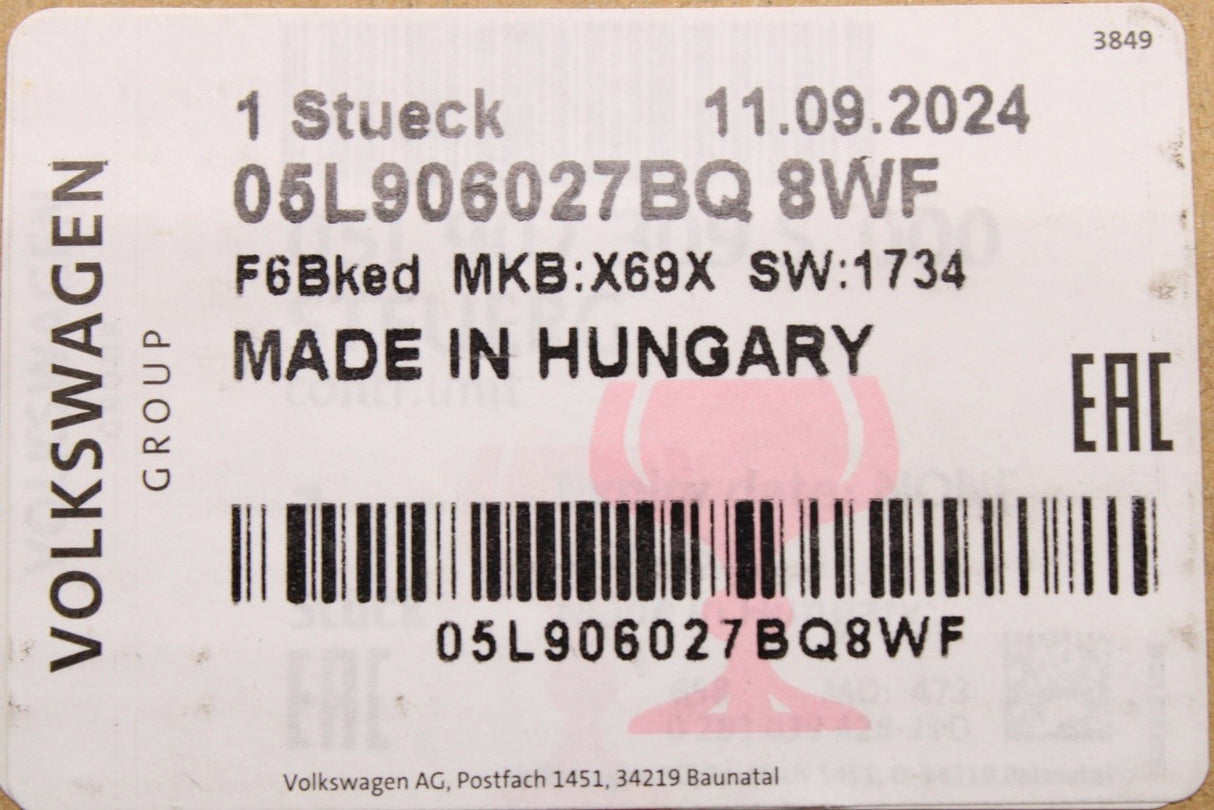 Audi A5 2017-on 2.0TDI engine control unit module 05L906027BQ 8WF