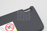 VW Golf MK8 ID.3 Leon Born Formentor LHD sun visor right 5H0857552D 2UV