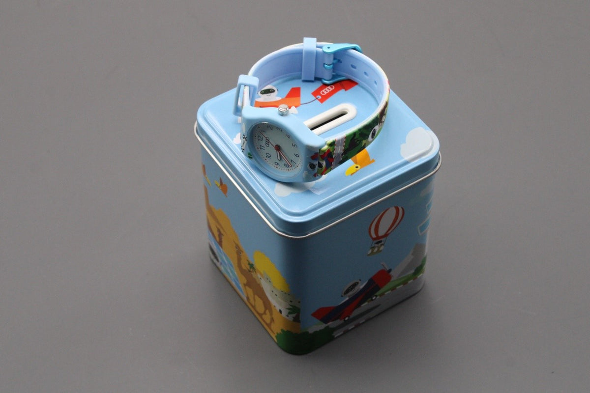 Audi accessory children's money box with ADUI robot watch 3202000900, view 1