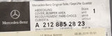 Mercedes-Benz E-Class front bumper trim A2128852823