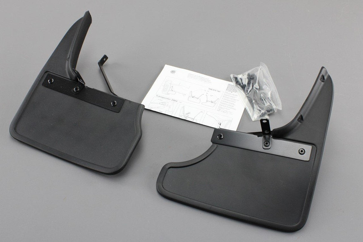 VW Transporter T5 T6 rear mud flaps set (barn door only) 7H0075101