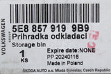 Skoda Octavia 20-on drivers dashboard stowage compartment 5E8857919 9B9