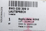 Audi A4 S4 RS4 B9 16-on A-pillar upper tweeter speaker (left) 8W5035399D