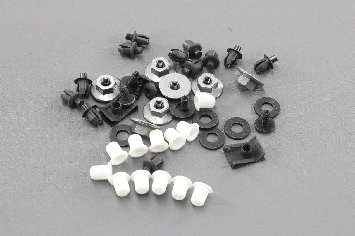 VW Caddy 2004-15 rear bumper attachments parts set 2K5898623B