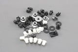 VW Caddy 2004-15 rear bumper attachments parts set 2K5898623B