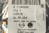 Vauxhall Mokka Astra J rear brake caliper vibration damper 13343688
