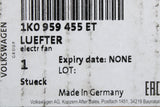 VW Golf MK5 MK6 Audi A3 8P Skoda SEAT Leon 1P radiator fan 1K0959455ET