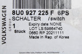 Audi Q3 RSQ3 14-18 handbrake parking brake switch 8U0927225F 6PS