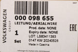 VW Audi Skoda SEAT aerial connection wire (4000mm) 000098655