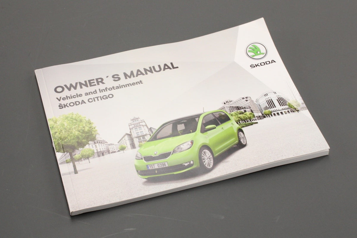 Skoda Citigo 2012-on owners handbook manual 1ST012720AN, view 1