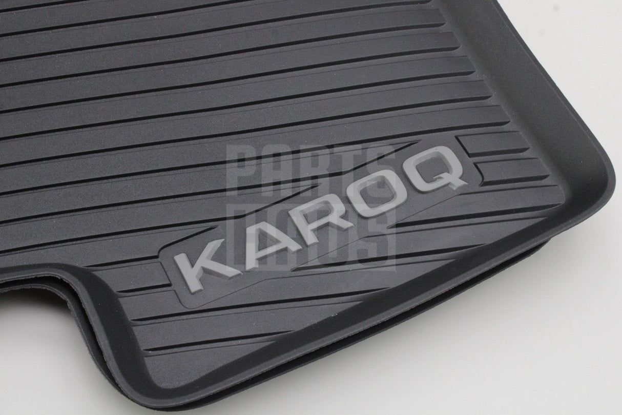 Skoda Karoq 18-on RHD all weather floor mats set 57C061502A / 57A061512A