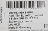 Audi Q5 2009-2017 front lower exterior door trim (left) 8R0853959B GRU