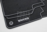 Skoda Enyaq 2021-on RHD prestige textile floor mats set 5LG061270A