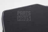 Skoda Enyaq 2021-on RHD prestige textile floor mats set 5LG061270A