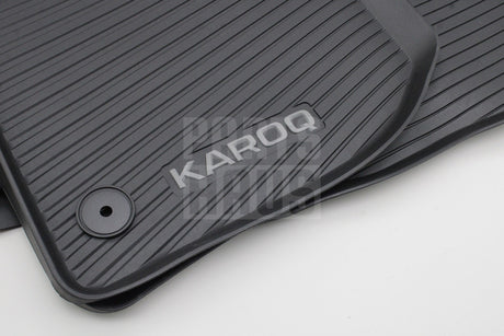 Skoda Karoq 2018-on RHD front all weather floor mats 57C061502A