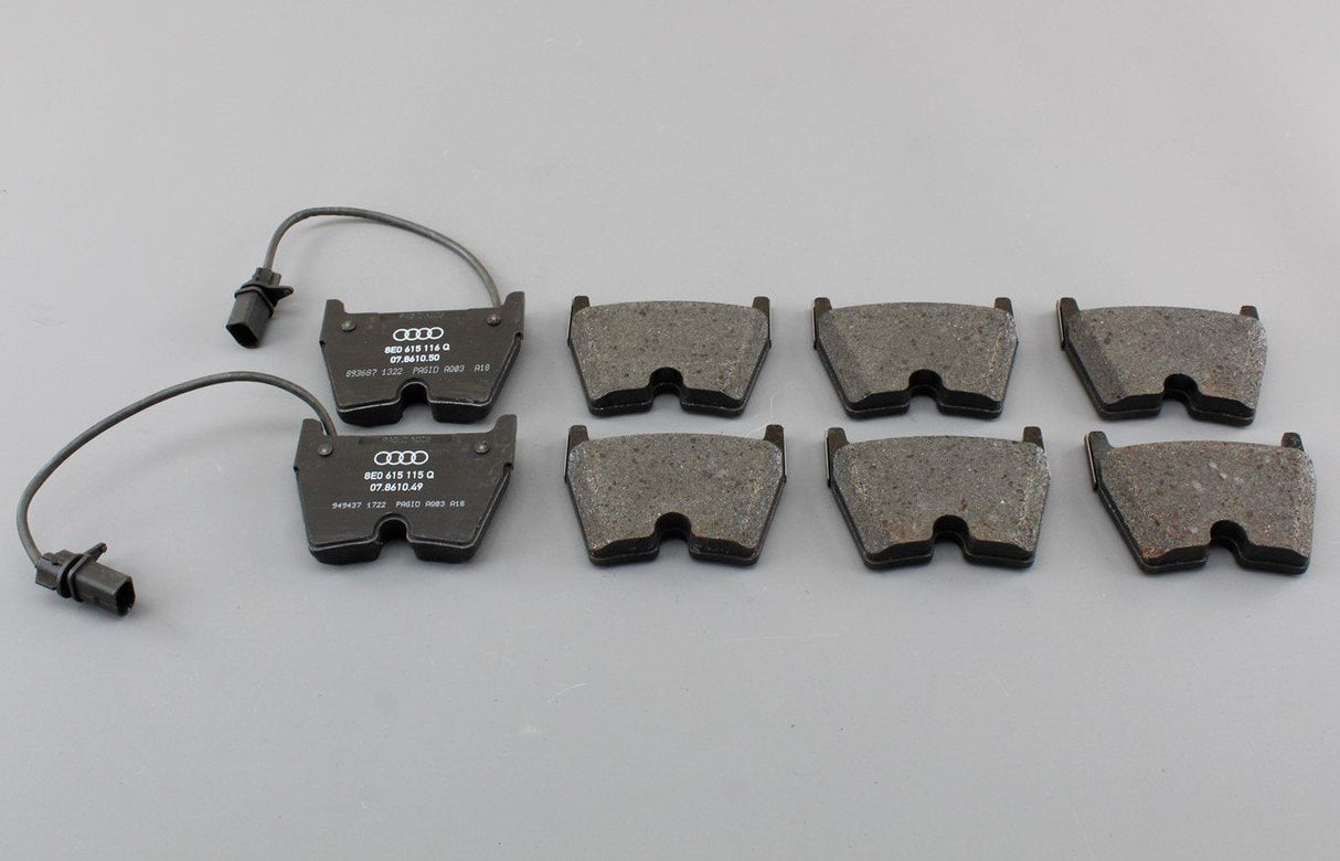 Audi RS4 B7 2006-08 Front brake pads 365x34mm (x8) 8E0698151Q