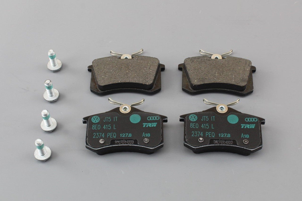 Audi A4 A6 Rear brake pads for 245x10 ~ 269x22mm brake disc 8E0698451L