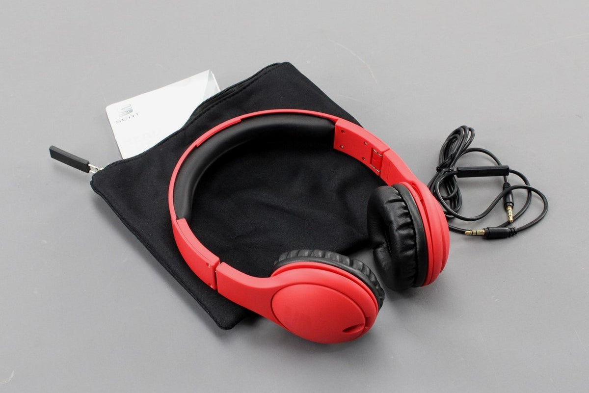 SEAT Essentials collection Headphones (foldable, red) 6H1063702 GAD, view 1