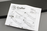 VW Crafter 2017-2020 Rear bumper protector (Black) ZGB2SY071001