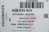 Audi A1 19-on A3 8Y Q2 17-on Q3 19-26 front door bass speaker 83A035415