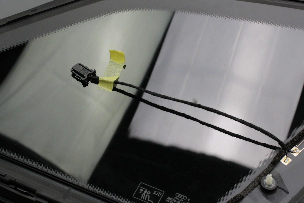 Audi Q7 2016-on rear quarter side window glass (left) 4M0845297R NVB