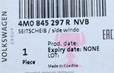 Audi Q7 2016-on rear quarter side window glass (left) 4M0845297R NVB