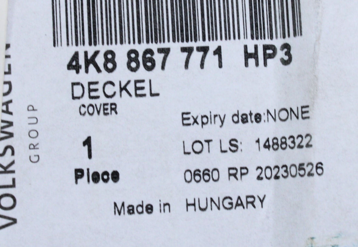 Audi A7 19-on RS7 20-on luggage parcel shelf cover section 4K8867771 HP3