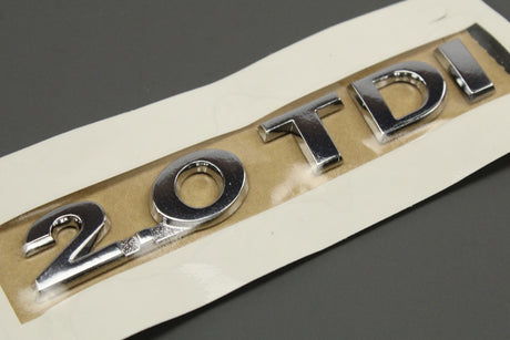 VW Scirocco Passat B7 CC rear 2.0 TDI lettering badge 3AA853675E 739