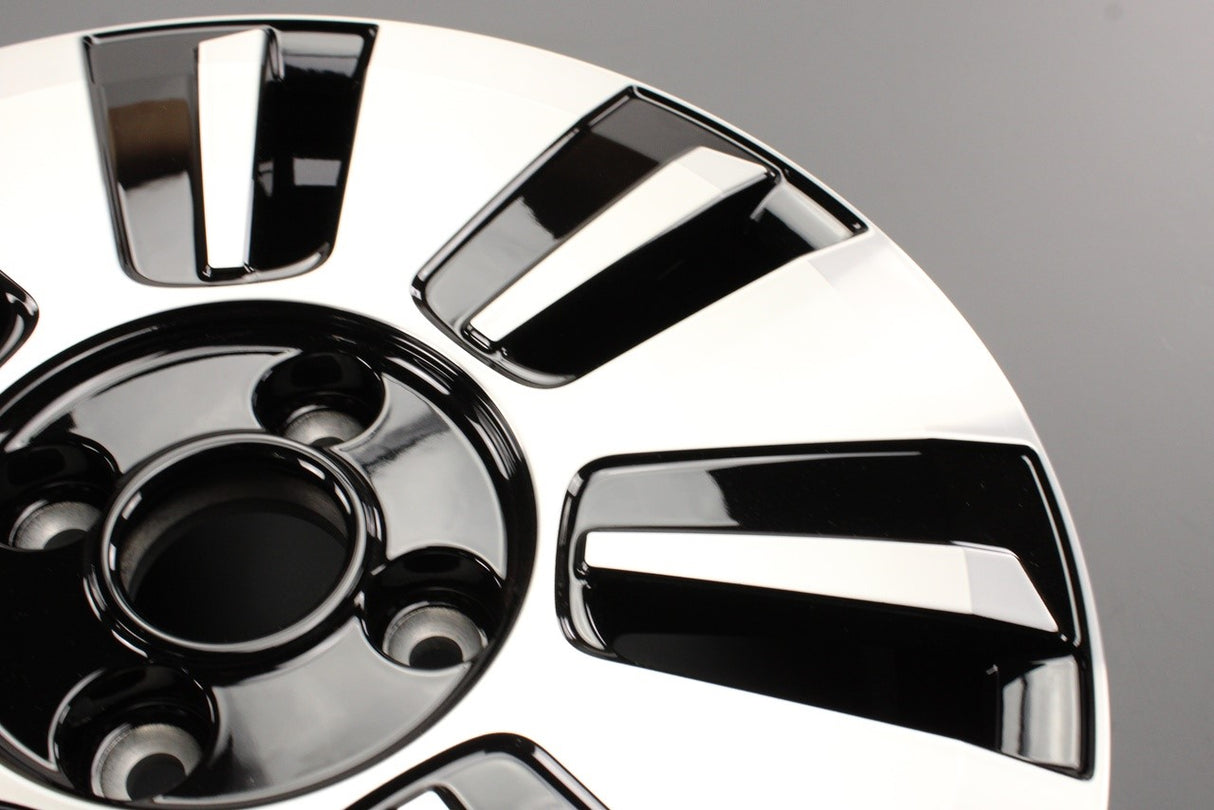 VW Up! 2014-on 15" single alloy wheel (black-glossy) 1S0601025AH FZZ