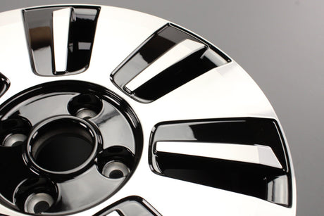 VW Up! 2014-on 15" single alloy wheel (black-glossy) 1S0601025AH FZZ