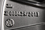 VW Up! 2014-on 15" single alloy wheel (black-glossy) 1S0601025AH FZZ