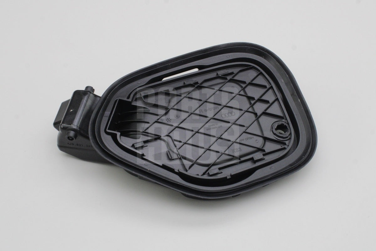 Audi e-tron GT 2021-on charging port flap insert (left) 4J3821241D, view 1
