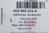Audi A6 S6 Avant Allroad 11-18 rear bulb holder (inner left) 4G9945221A
