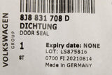 Audi TT TTS TTRS Coupe 2007-2014 inner door seal (right) 8J8831708D