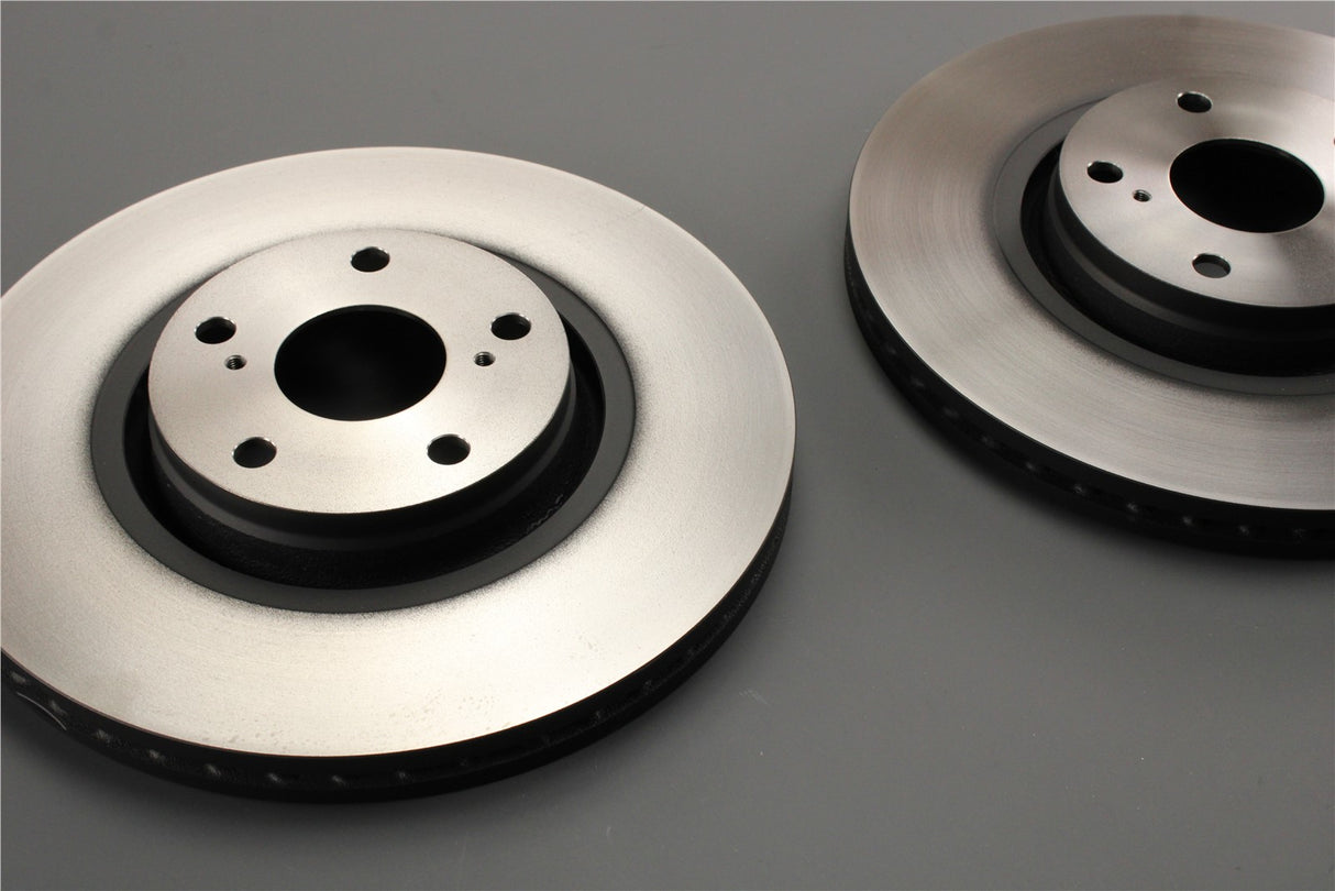 Toyota Avensis 08-18 Verso 09-17 front brake discs (x2) 43512-YZZAK