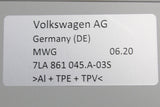 VW California T6.1 base plate for pop up roof double bed 7LA861045A
