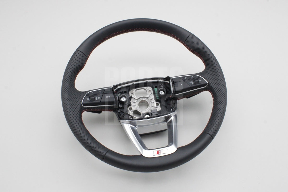 Audi S4 S5 2016-25 multifunction leather steering wheel 8W0419091GN TTN, view 1