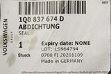 VW Eos 2011-2016 rear window seal (right) 1Q0837674D