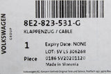 Audi A4 S4 RS4 B7 2005-09 SEAT Exeo bonnet release cable 8E2823531G