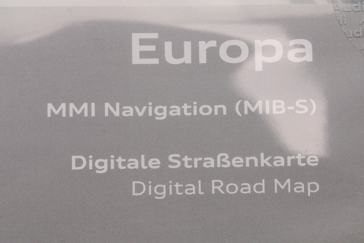 Audi A3 S3 RS3 8V 2013-2016 navigation document europe 8V0051866S