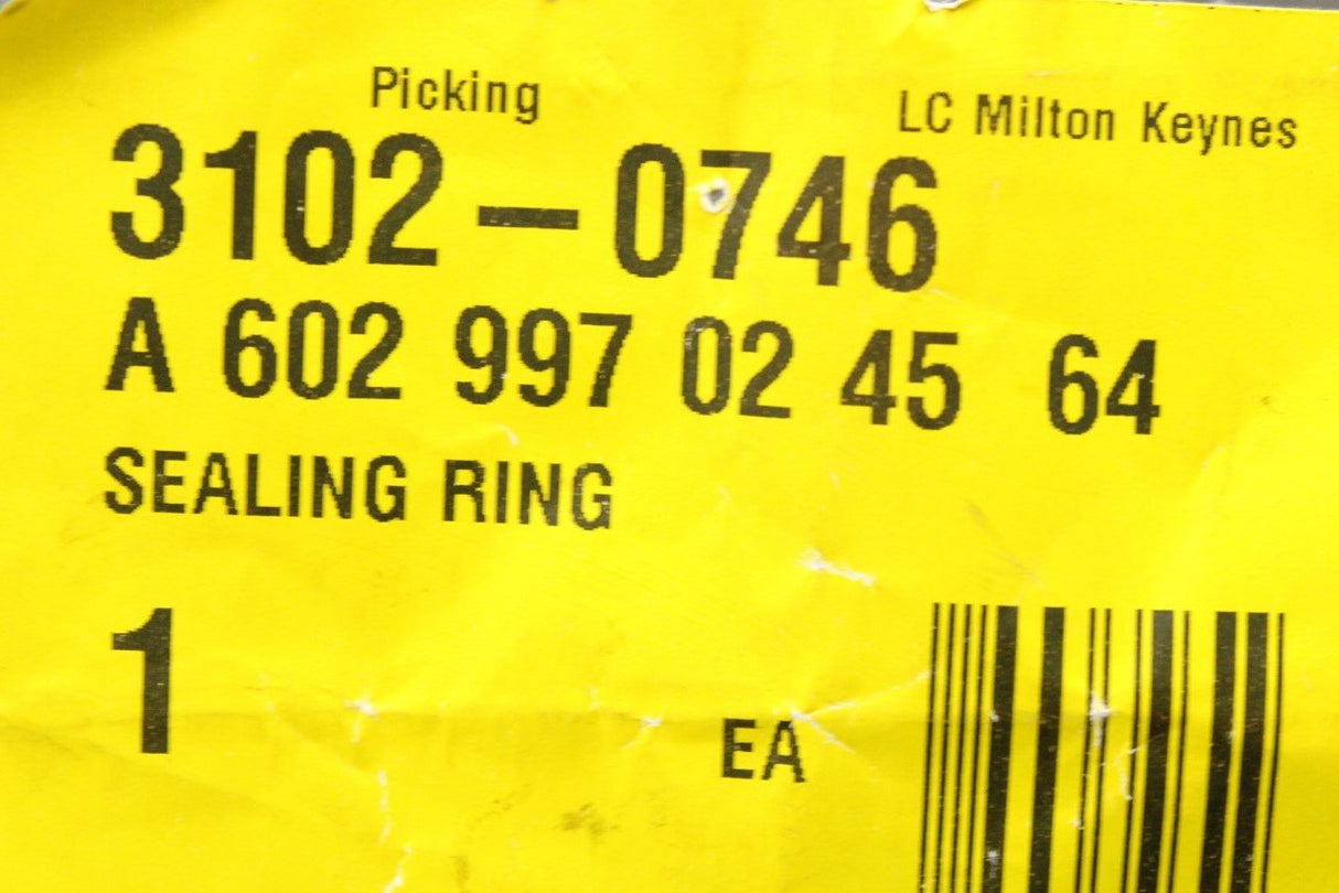 Mercedes-Benz o-ring gasket seal A602997024564