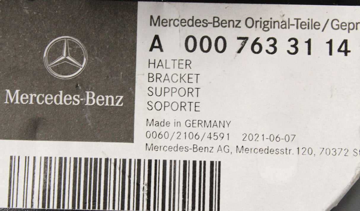 Mercedes-Benz Sprinter sliding door roller bracket (left) A0007633114