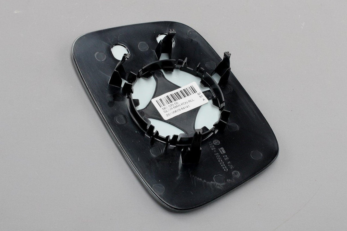 VW Caddy 04-20 Transporter T5 08-10 wing mirror glass (left) 7H2857521M