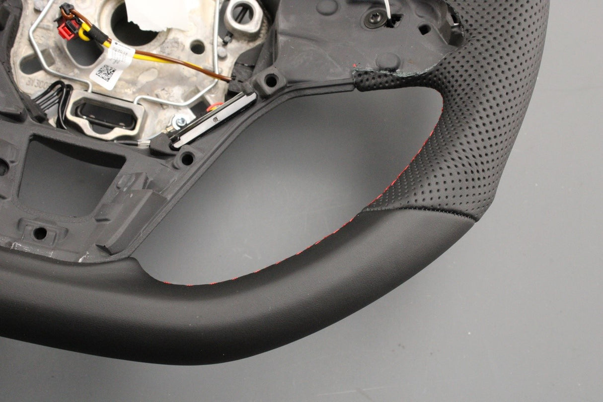 VW Golf GTI MK8 2020-on leather steering wheel 5H0419093B YFE