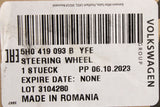 VW Golf GTI MK8 2020-on leather steering wheel 5H0419093B YFE