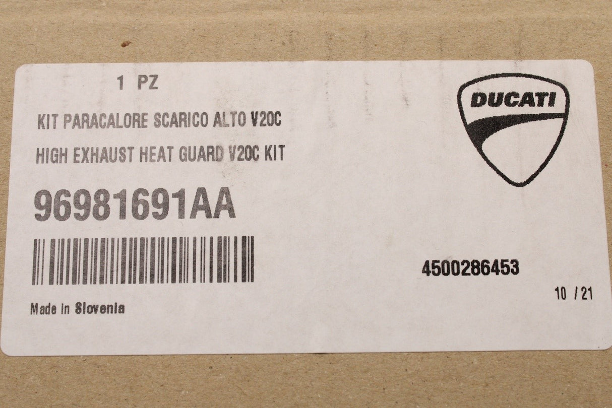 Ducati Streetfighter V4 Lamborghini high exhaust heat shield 96981691AA