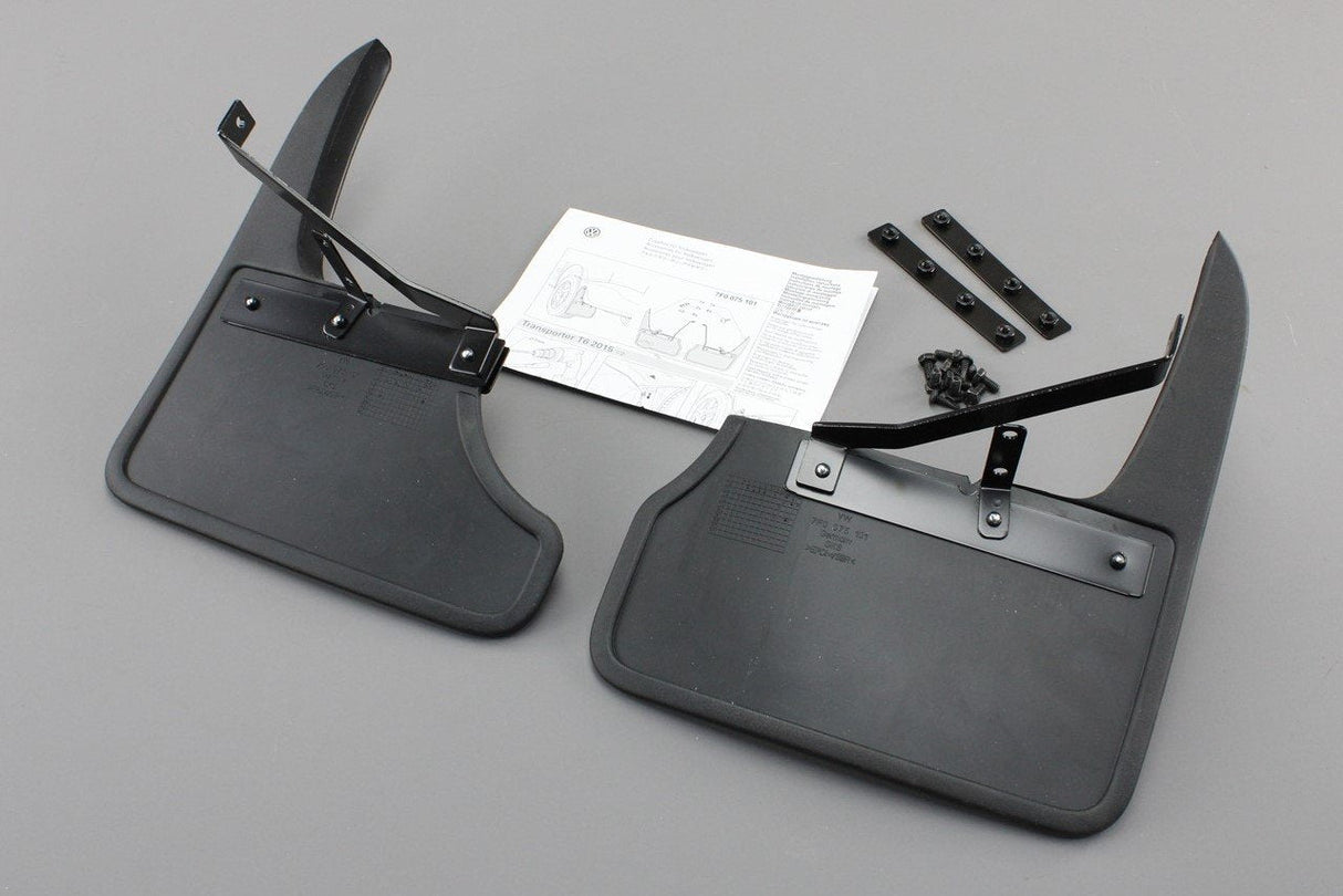VW Transporter T6 T6.1 Rear mud flaps for tailgate models 7F0075101
