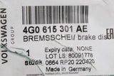 Audi A6 2015-18 A7 2015-18 Q5 2013-17 front brake discs (x2) 4G0615301AE